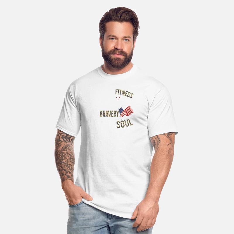 Veterans Day Shirt, I'm Into Fitness Bravery In