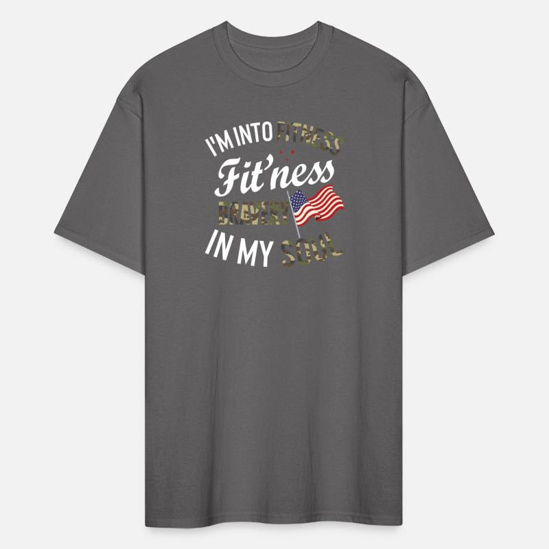 Veterans Day Shirt, I'm Into Fitness Bravery In