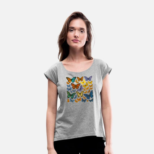 Vibrant Butterfly Colorful Elegant Design Lovely
