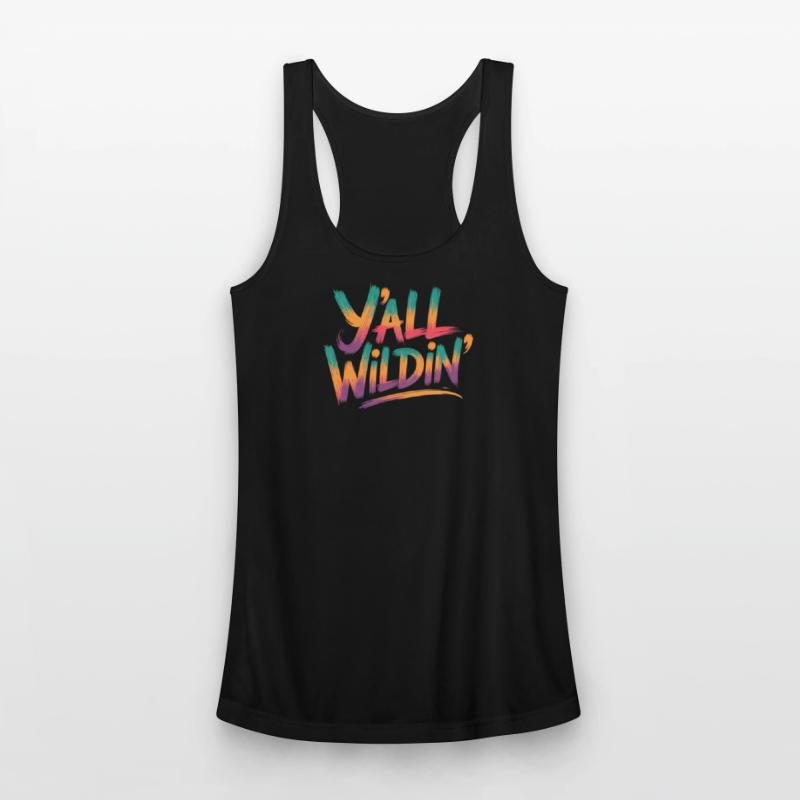 Vibrant Calligraphy Saying Y'all Widin