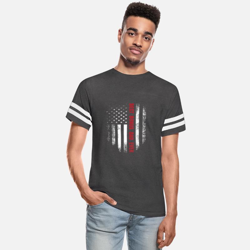 Vintage Best Bonus Dad Ever American Flag shirt