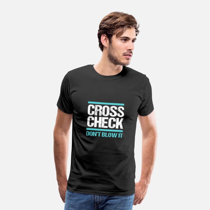 Vintage Funny Flight Attendant Cross Check