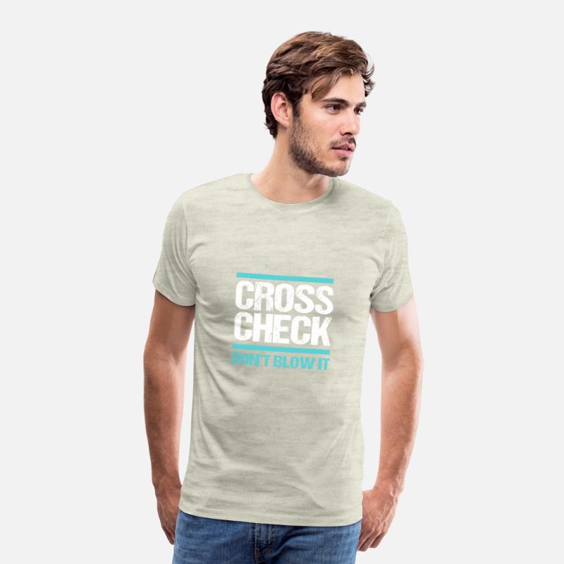 Vintage Funny Flight Attendant Cross Check
