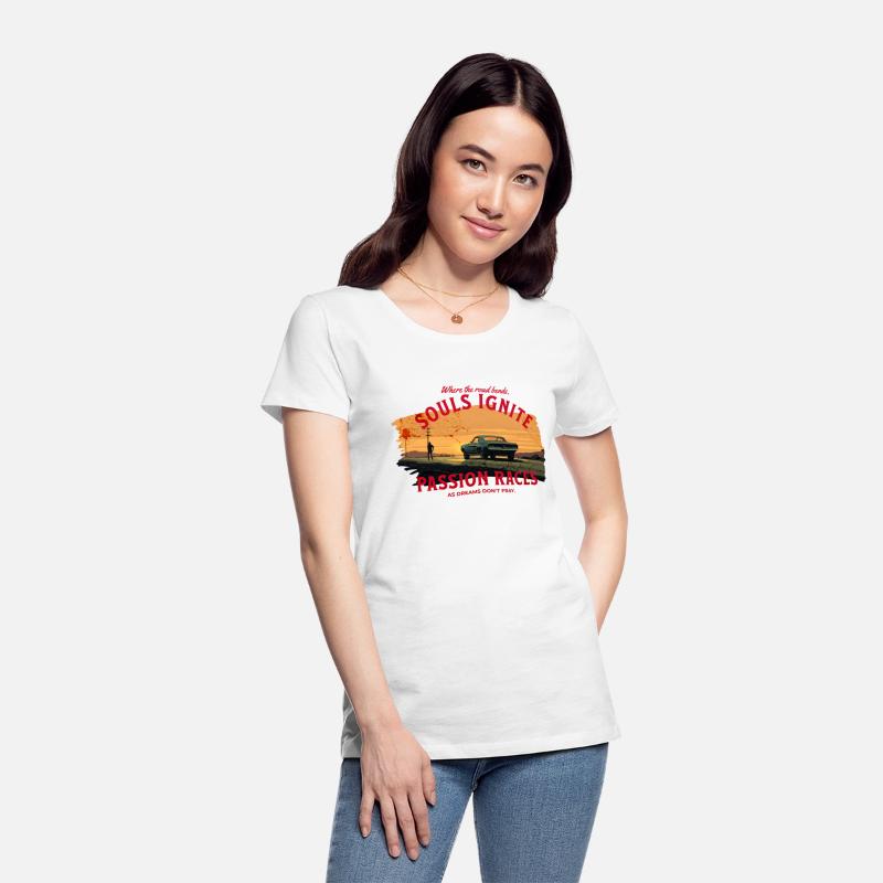 Vintage T-Shirt - 1965 Mustang Desert Journey, Art