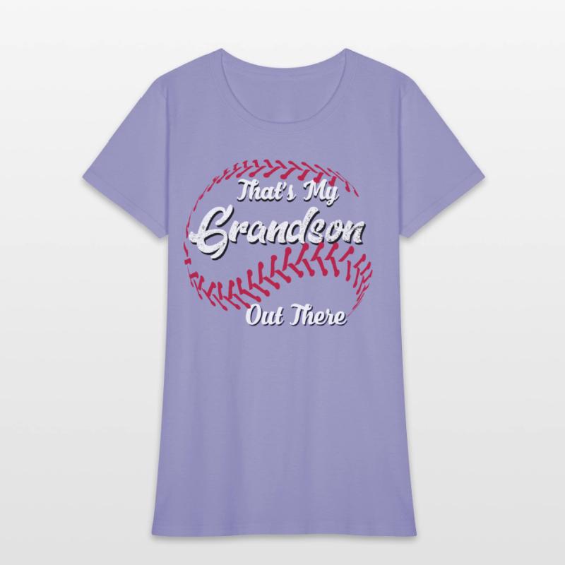 Vintage That's My Grandson Out There Baseball