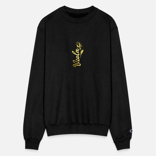 Viola Name Faux Gold Tulip Flourish