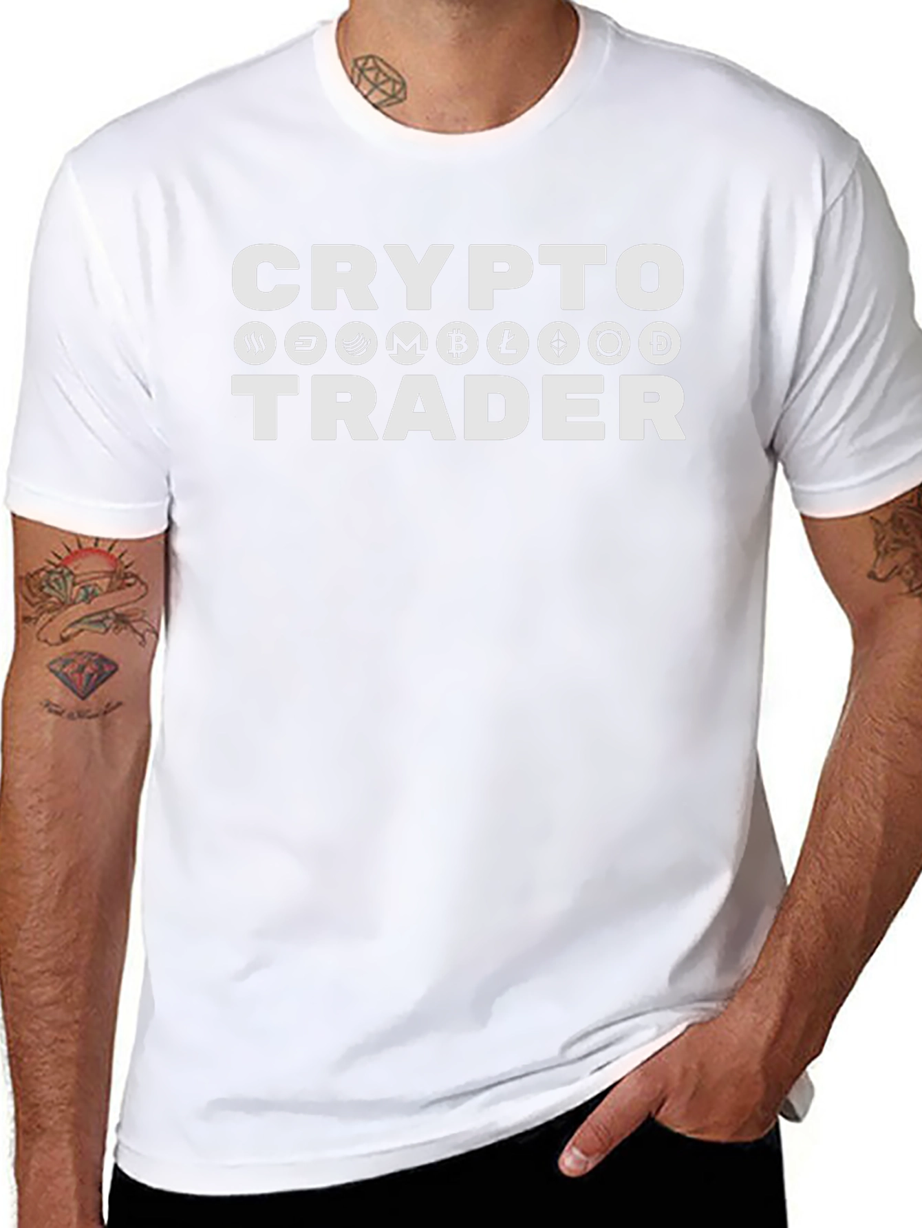 Crypto Trader T-Shirt - Bitcoin & Altcoin Enthusiast