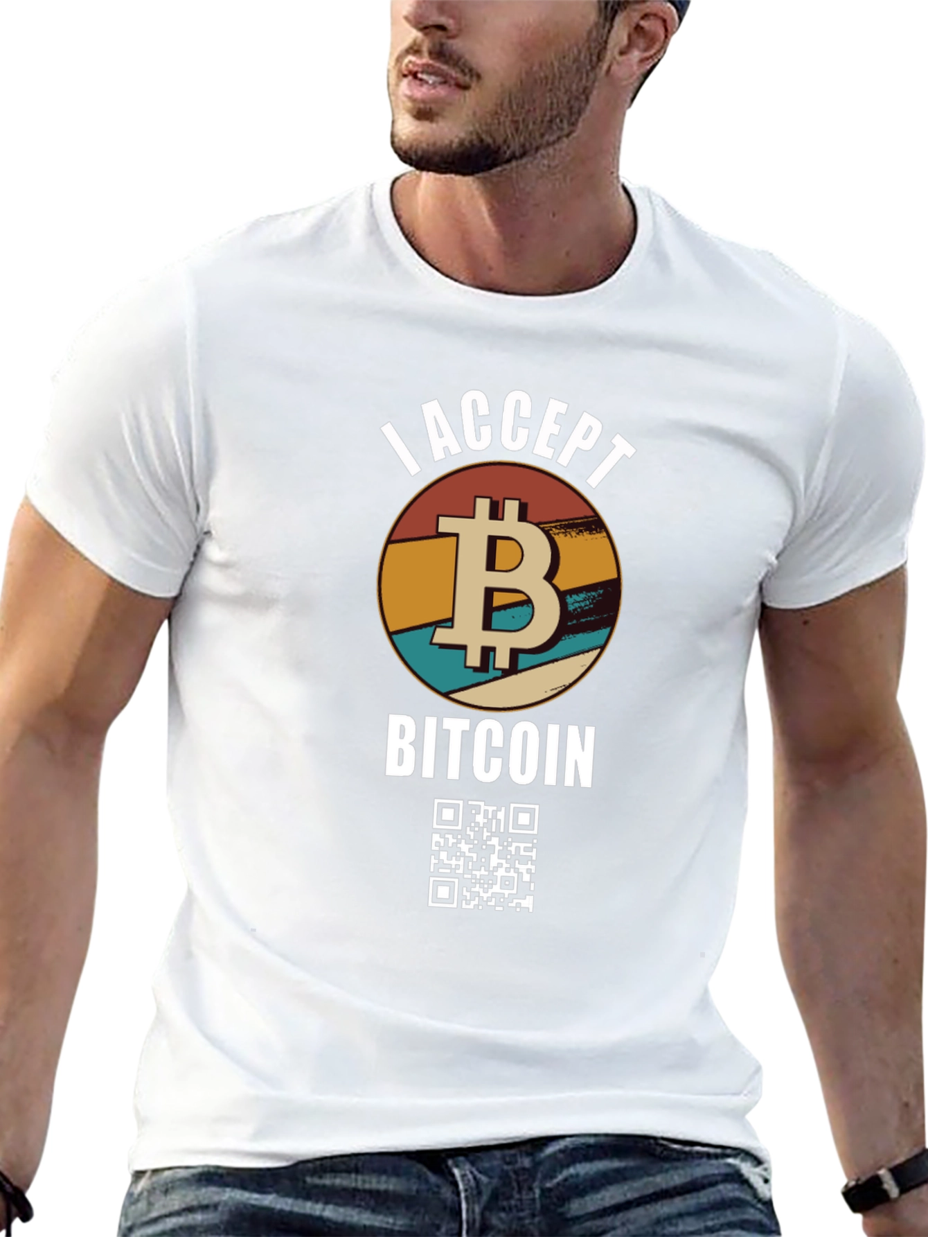 I Accept Bitcoin Crypto T-Shirt