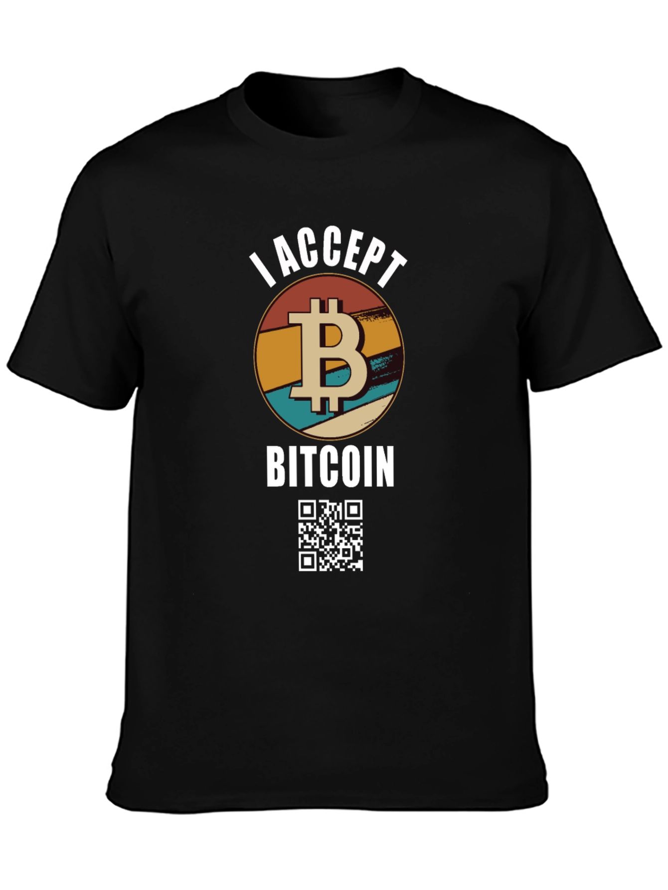 I Accept Bitcoin Crypto T-Shirt
