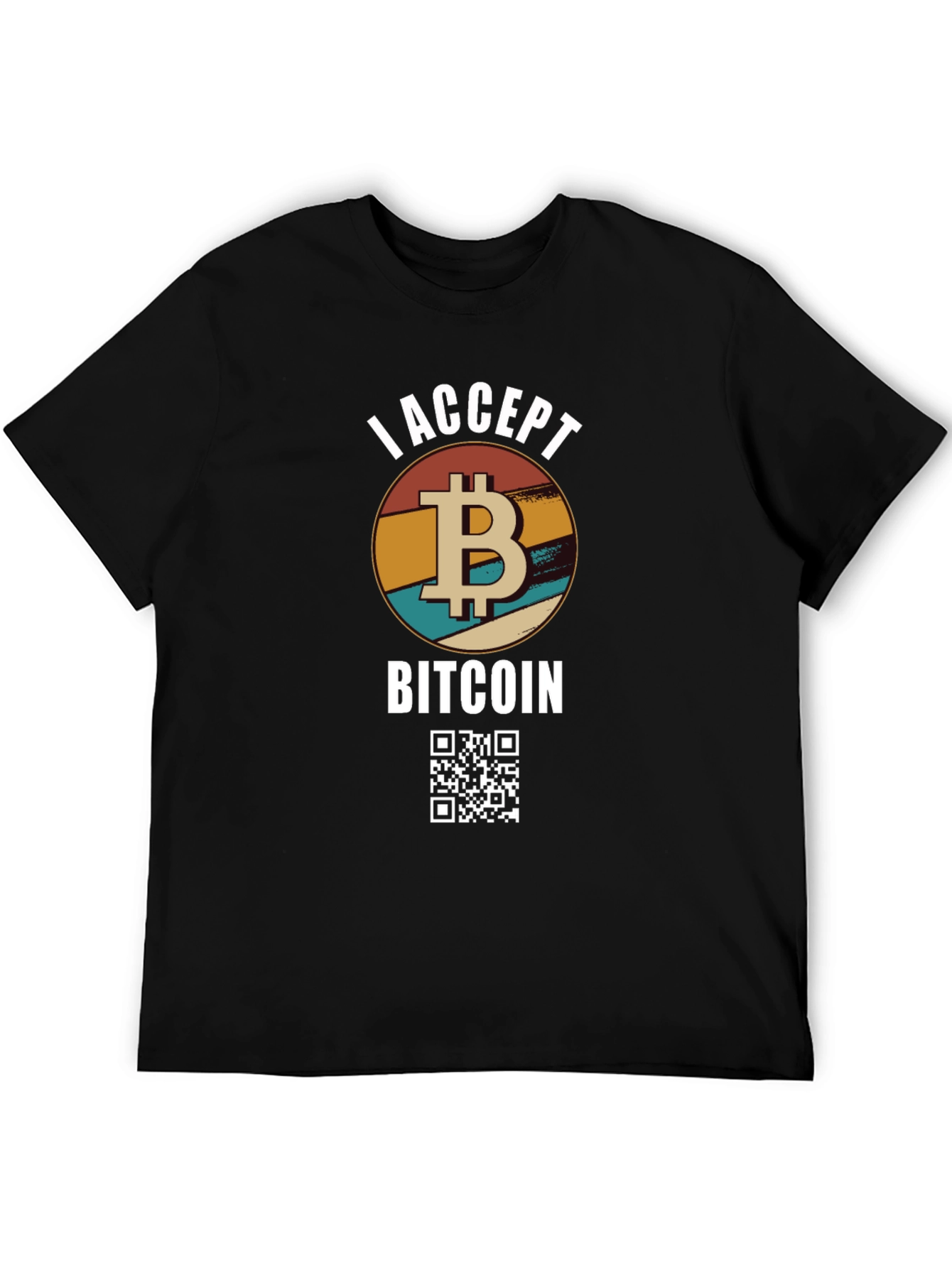 I Accept Bitcoin Crypto T-Shirt