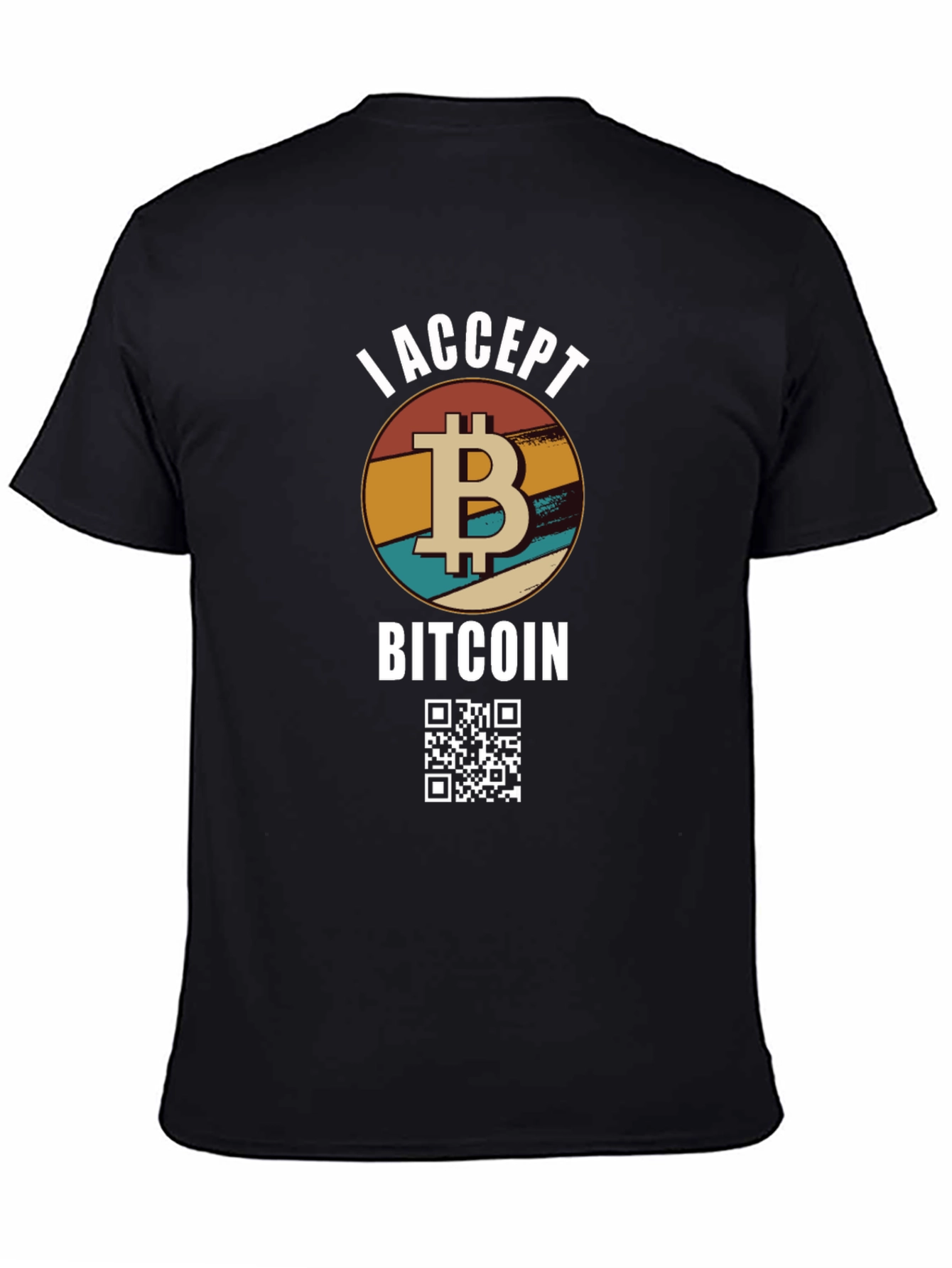 I Accept Bitcoin Crypto T-Shirt