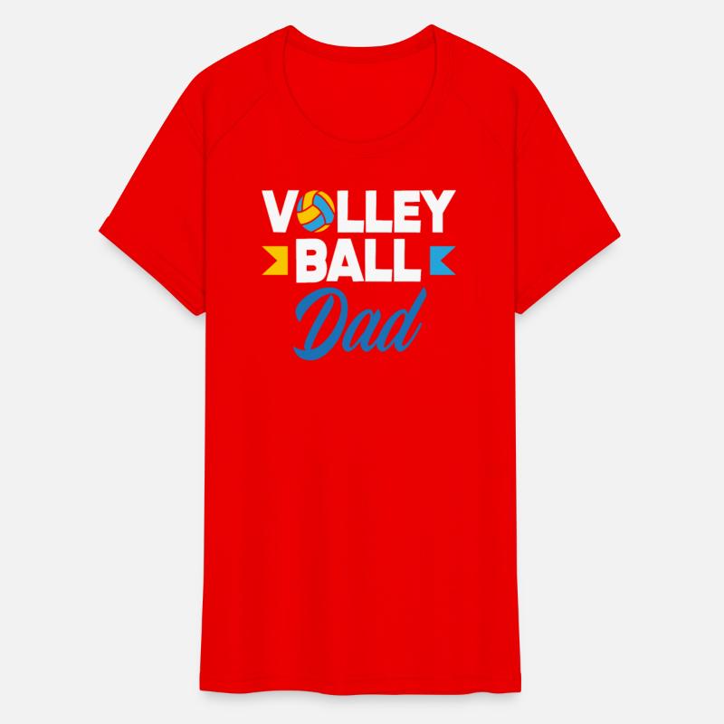 Volleyball Dad Sports Passion Tee