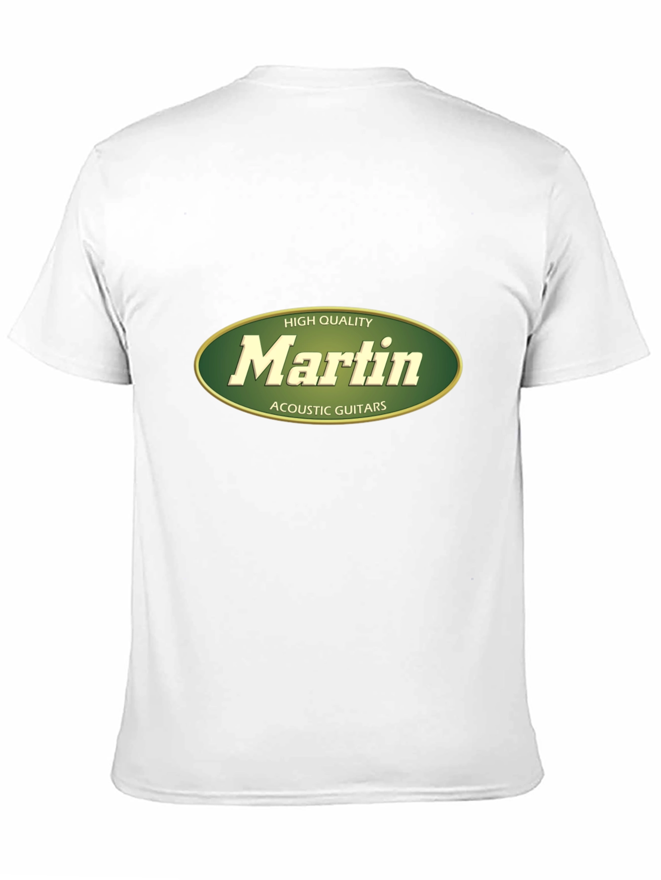 Martin Acoustic Guitars High Quality Black T-Shirt