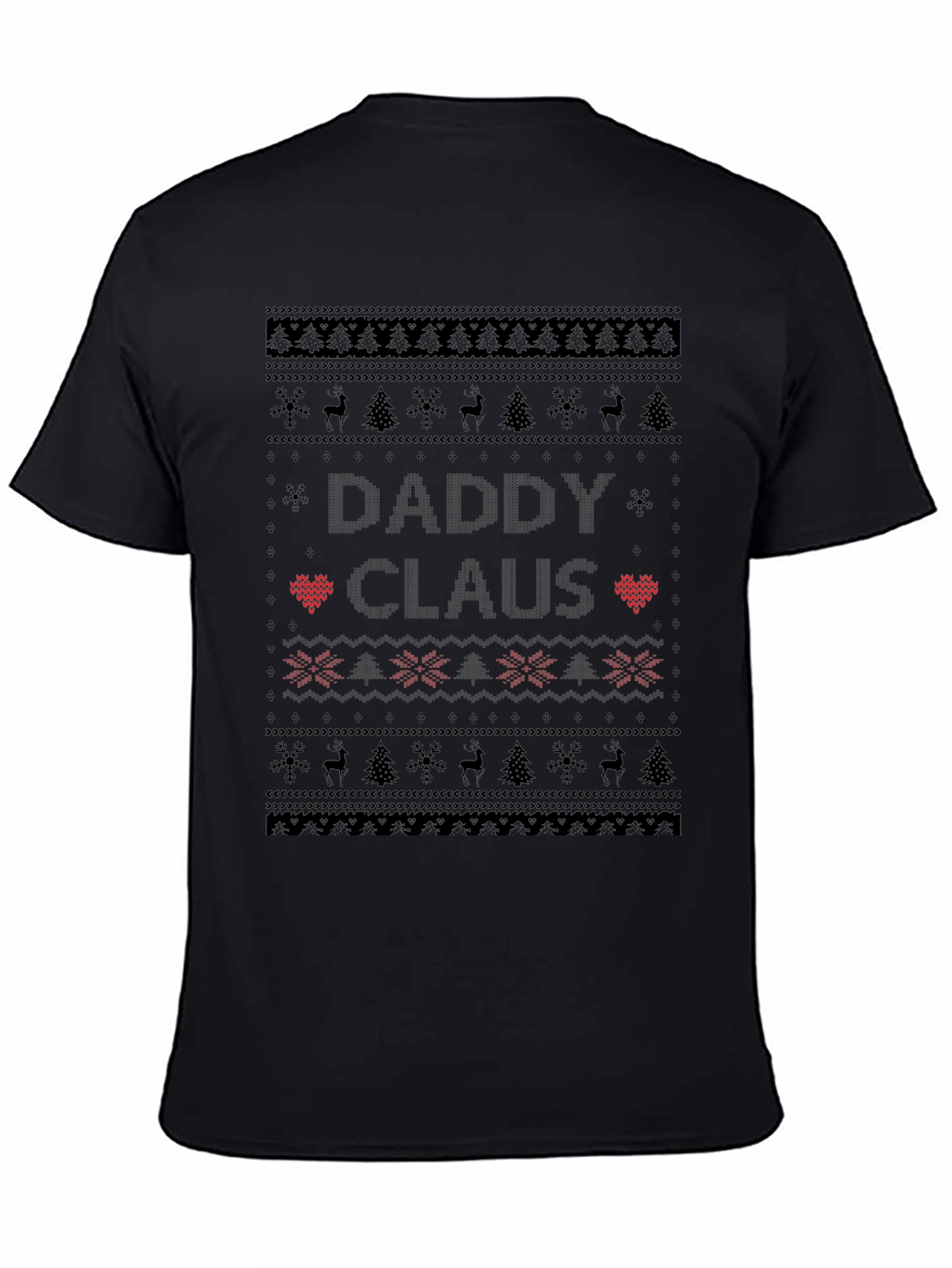 Daddy Claus Christmas Ugly Sweater T-Shirt