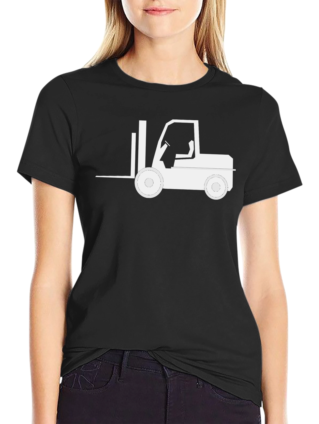 Forklift Graphic Tee - Bold & Stylish