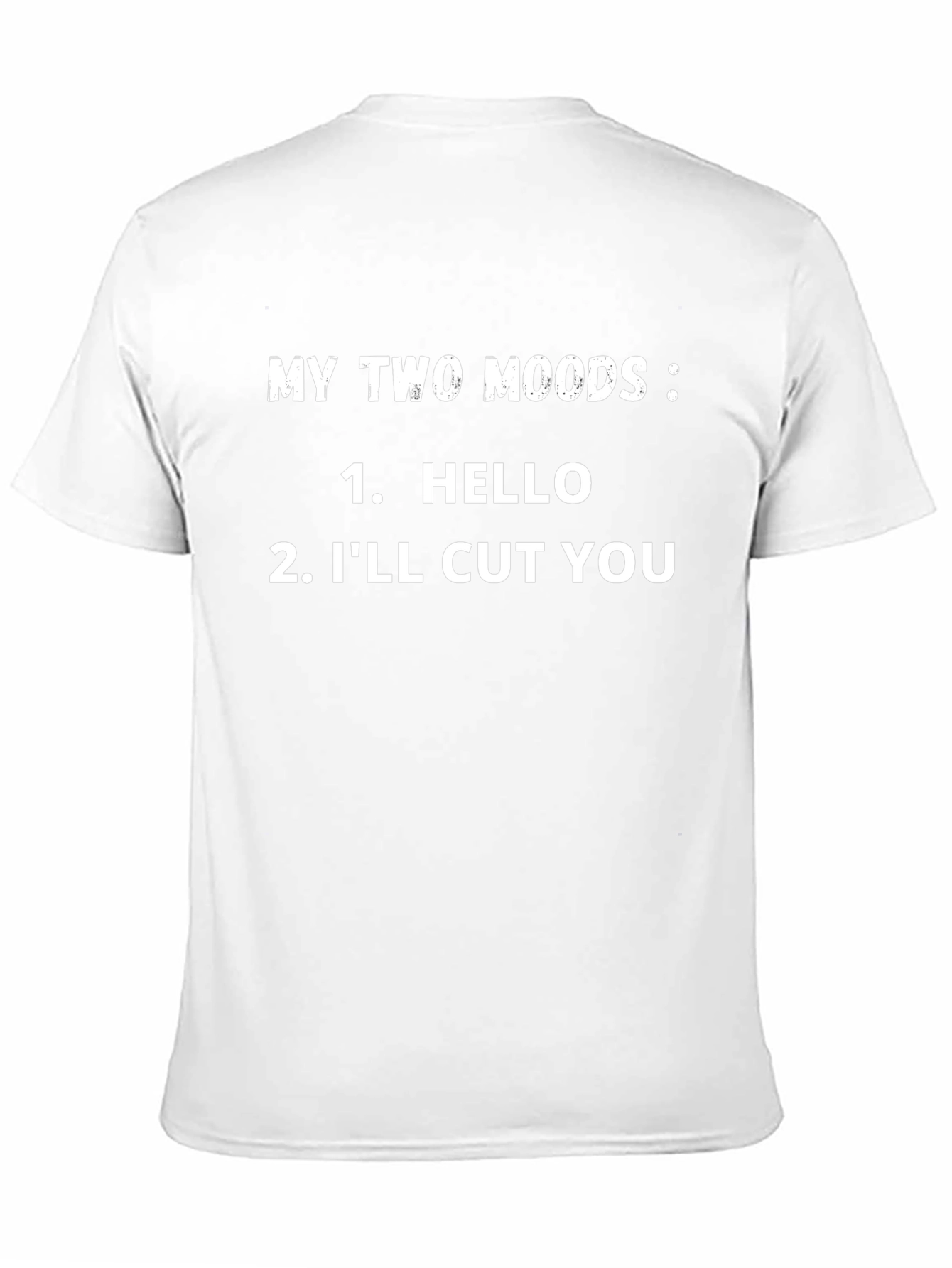 My Two Moods Graphic Tee - Humor T-Shirt