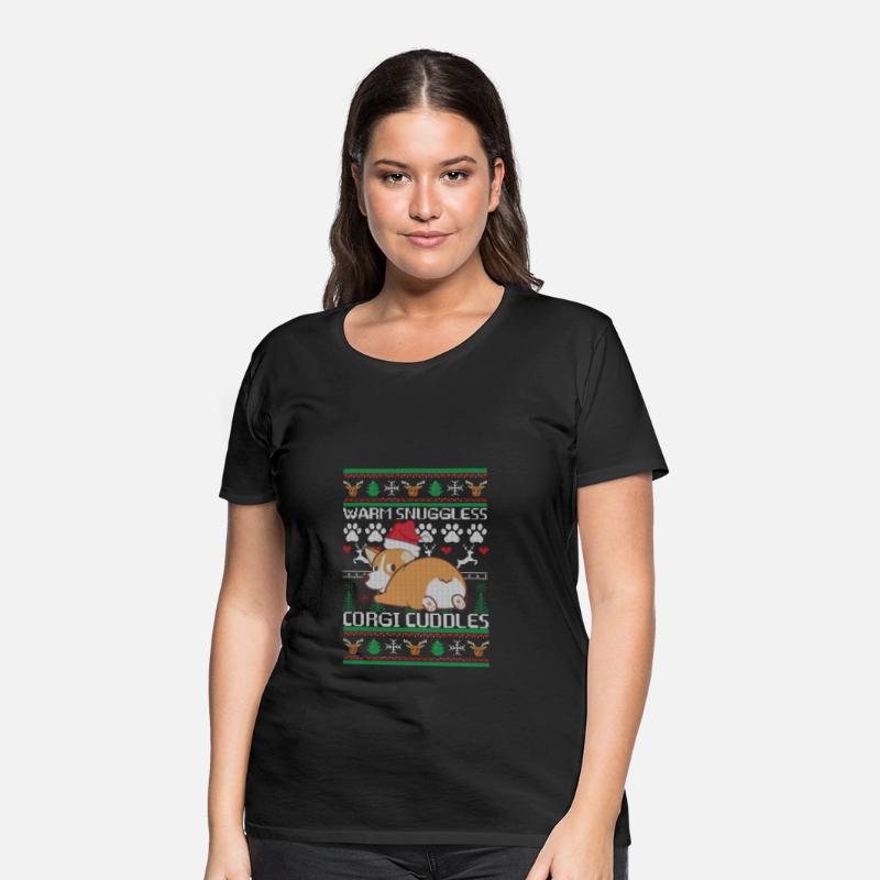 Warm Snuggles Corgi Cuddles Funny Christmas