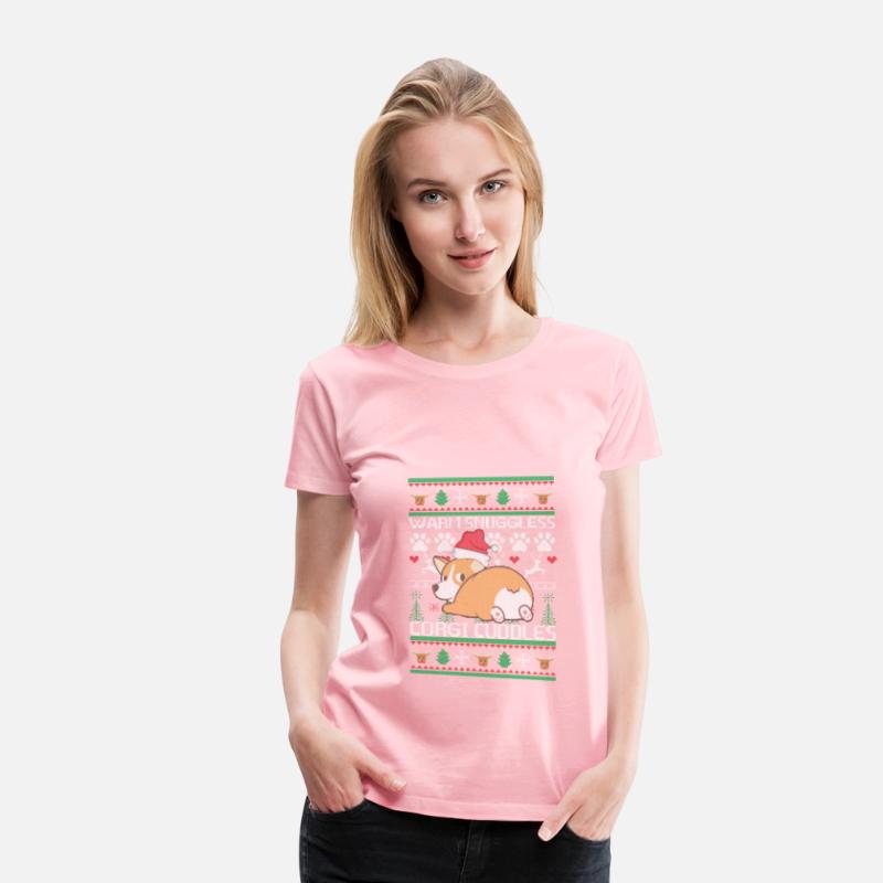 Warm Snuggles Corgi Cuddles Funny Christmas