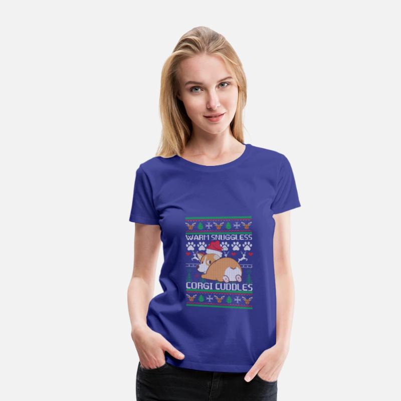 Warm Snuggles Corgi Cuddles Funny Christmas