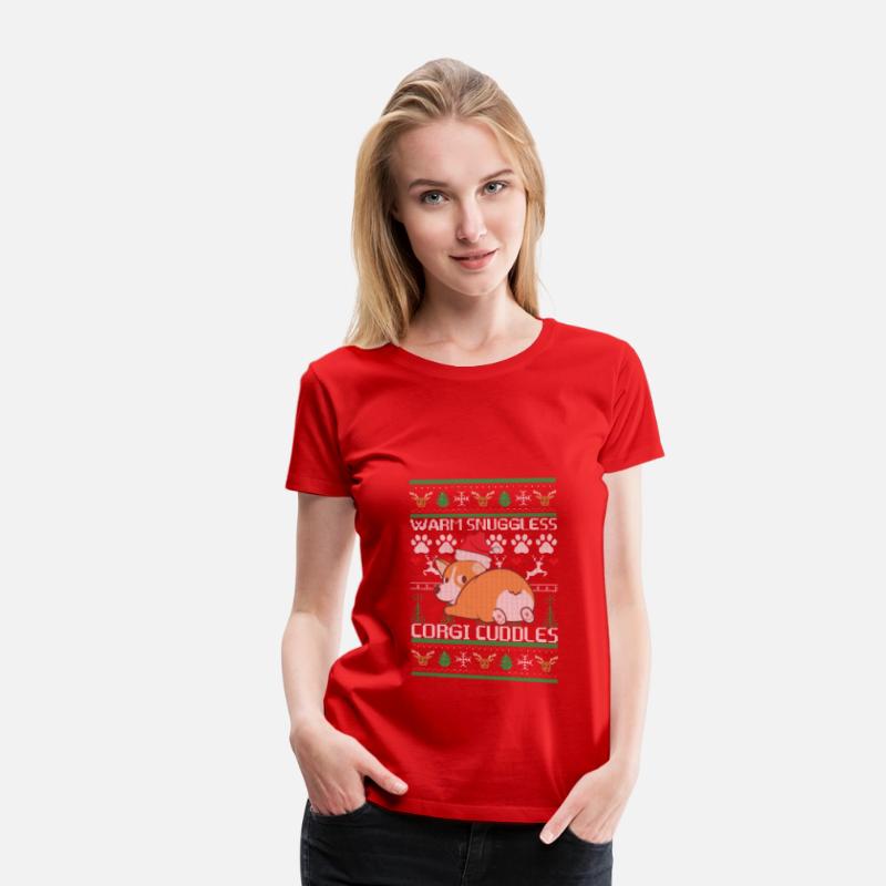 Warm Snuggles Corgi Cuddles Funny Christmas