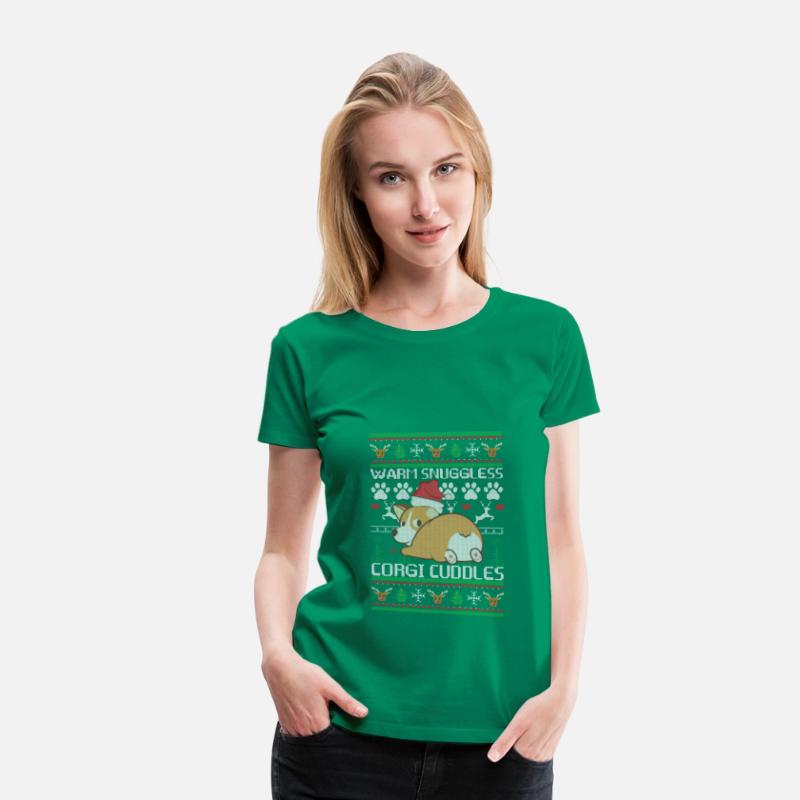 Warm Snuggles Corgi Cuddles Funny Christmas