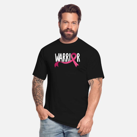 Warrior Breast Cancer Awareness Ribbon