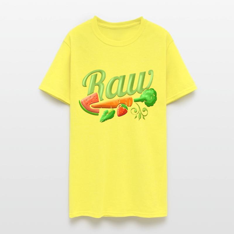 Watermelon Strawberry Carrot I Like It Raw Logo -