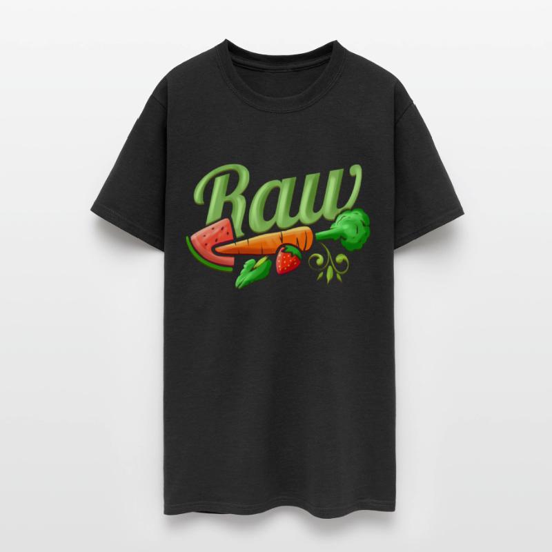 Watermelon Strawberry Carrot I Like It Raw Logo -