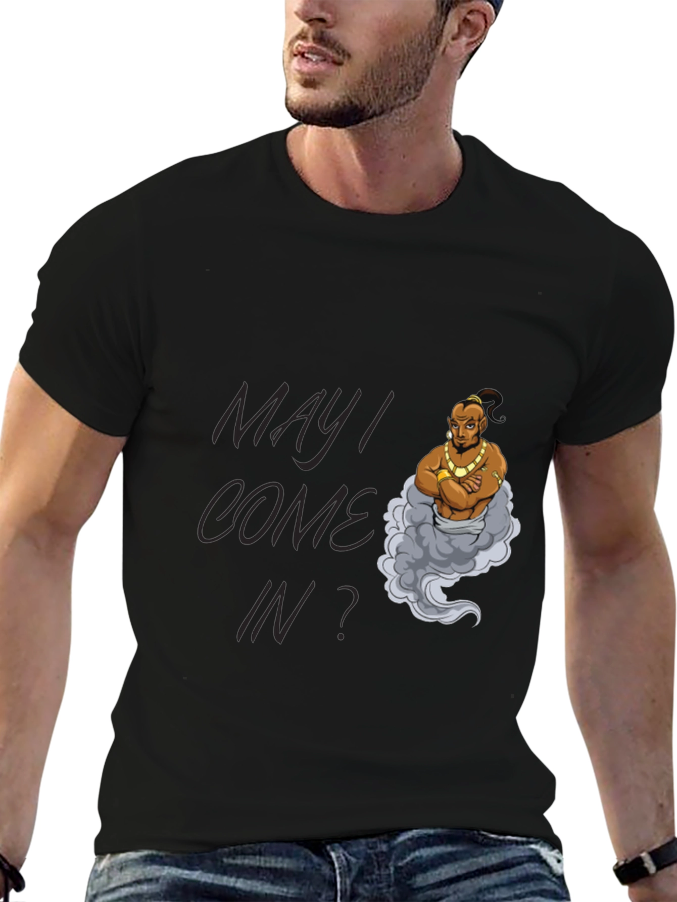 Genie Graphic Tee - May I Come In?