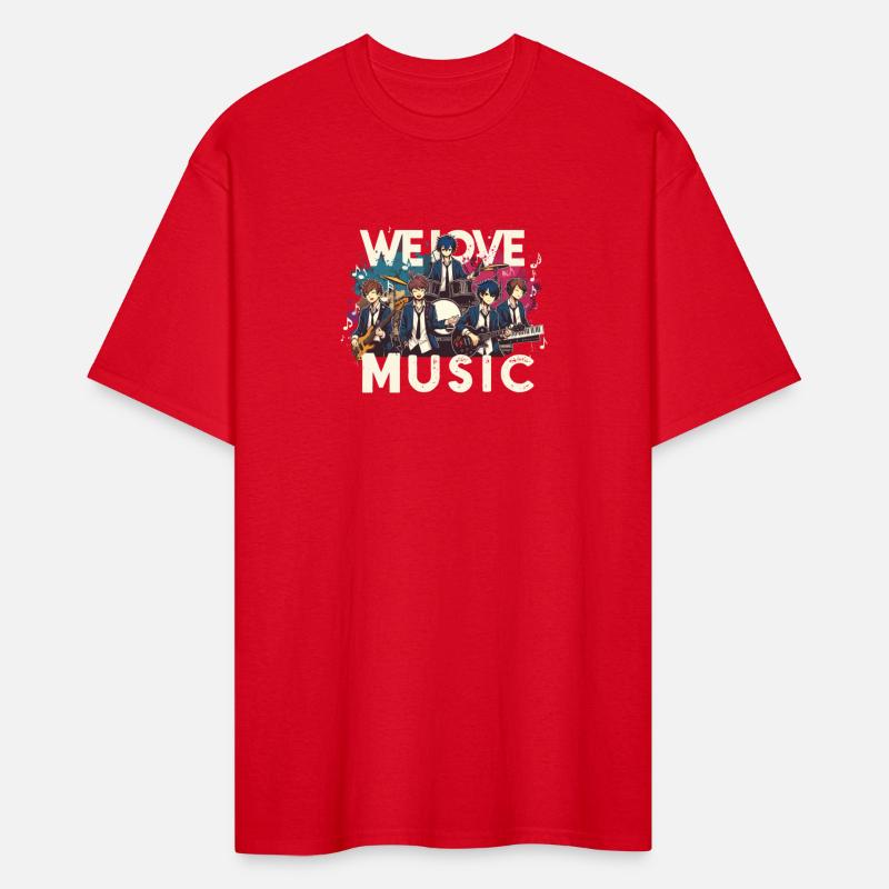 We Love Music Fun Anime Manga Band Husbando Otaku