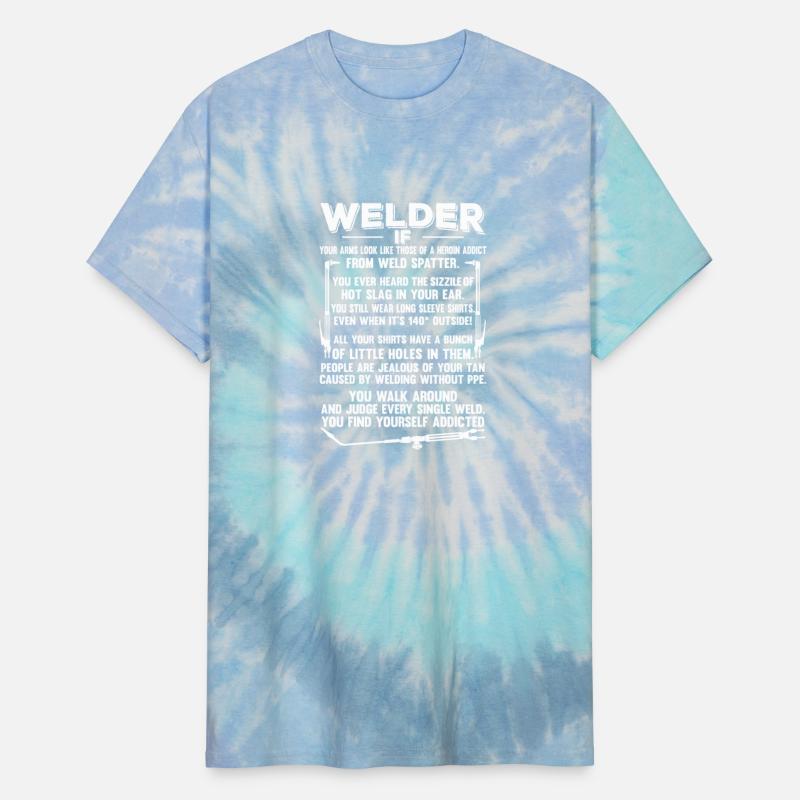 Welder Your Arms Look Like Of A Heroin Addict