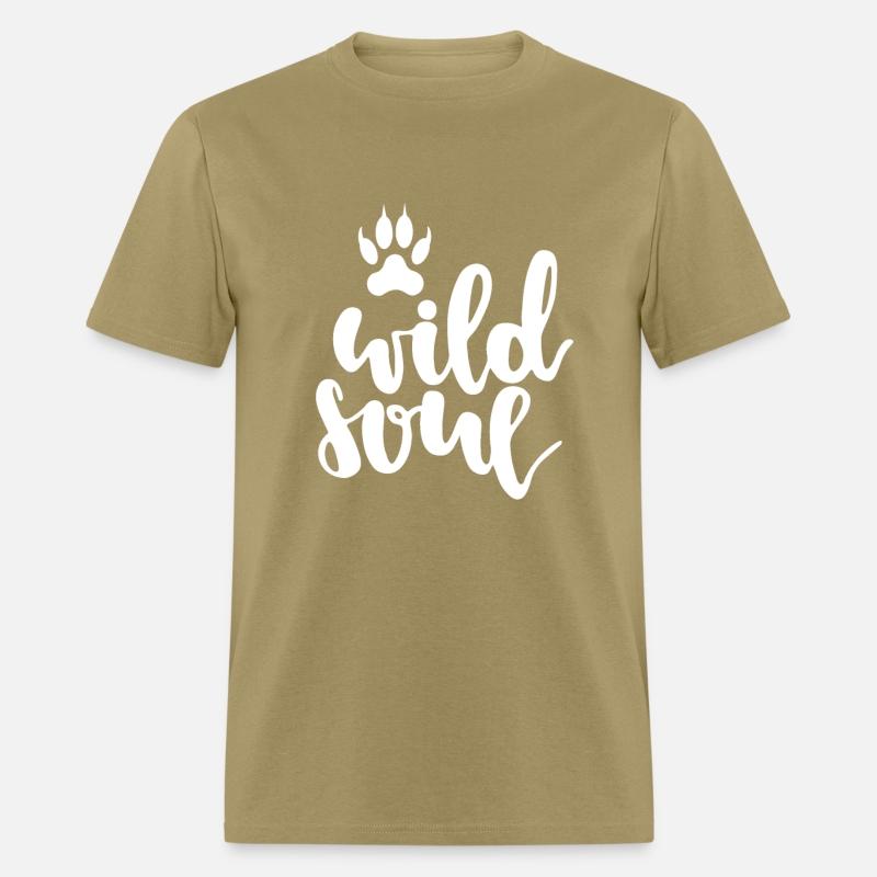 Wild Soul Typography With Pawprint