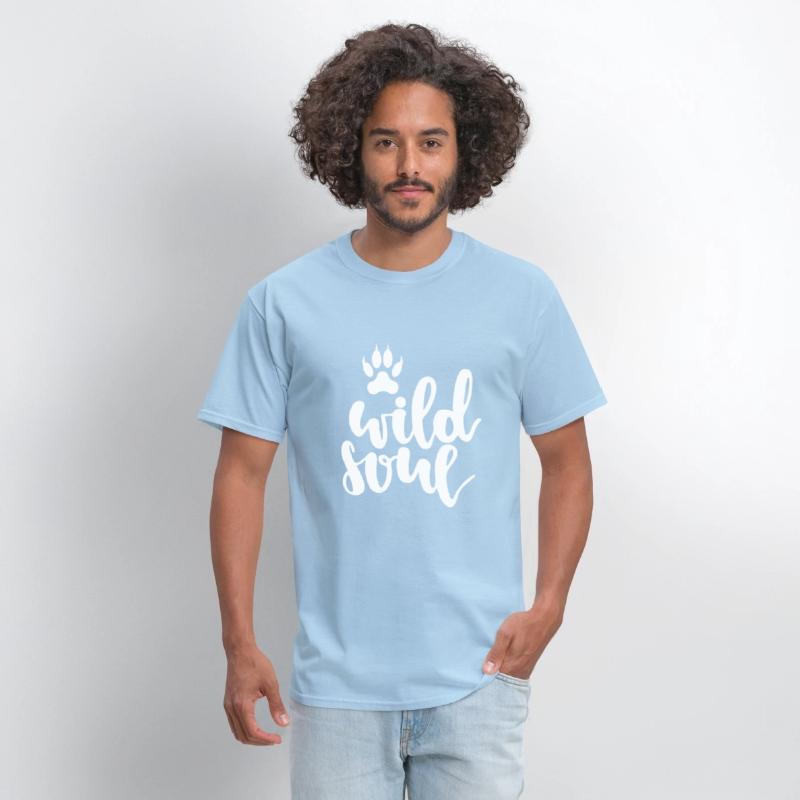 Wild Soul Typography With Pawprint