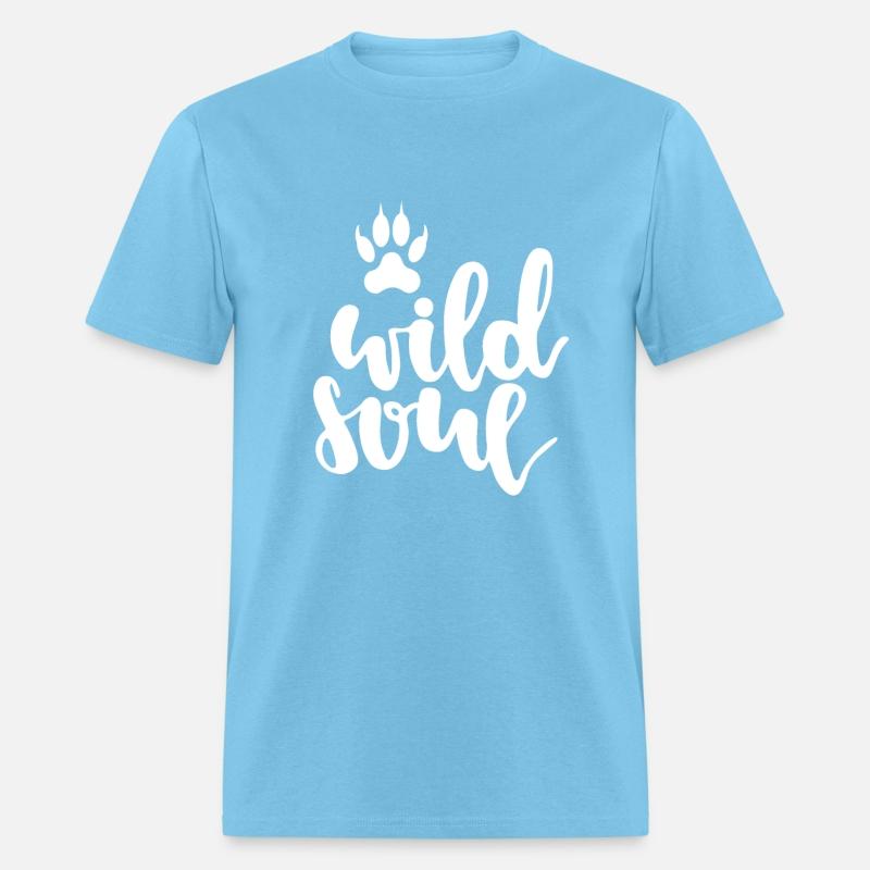 Wild Soul Typography With Pawprint