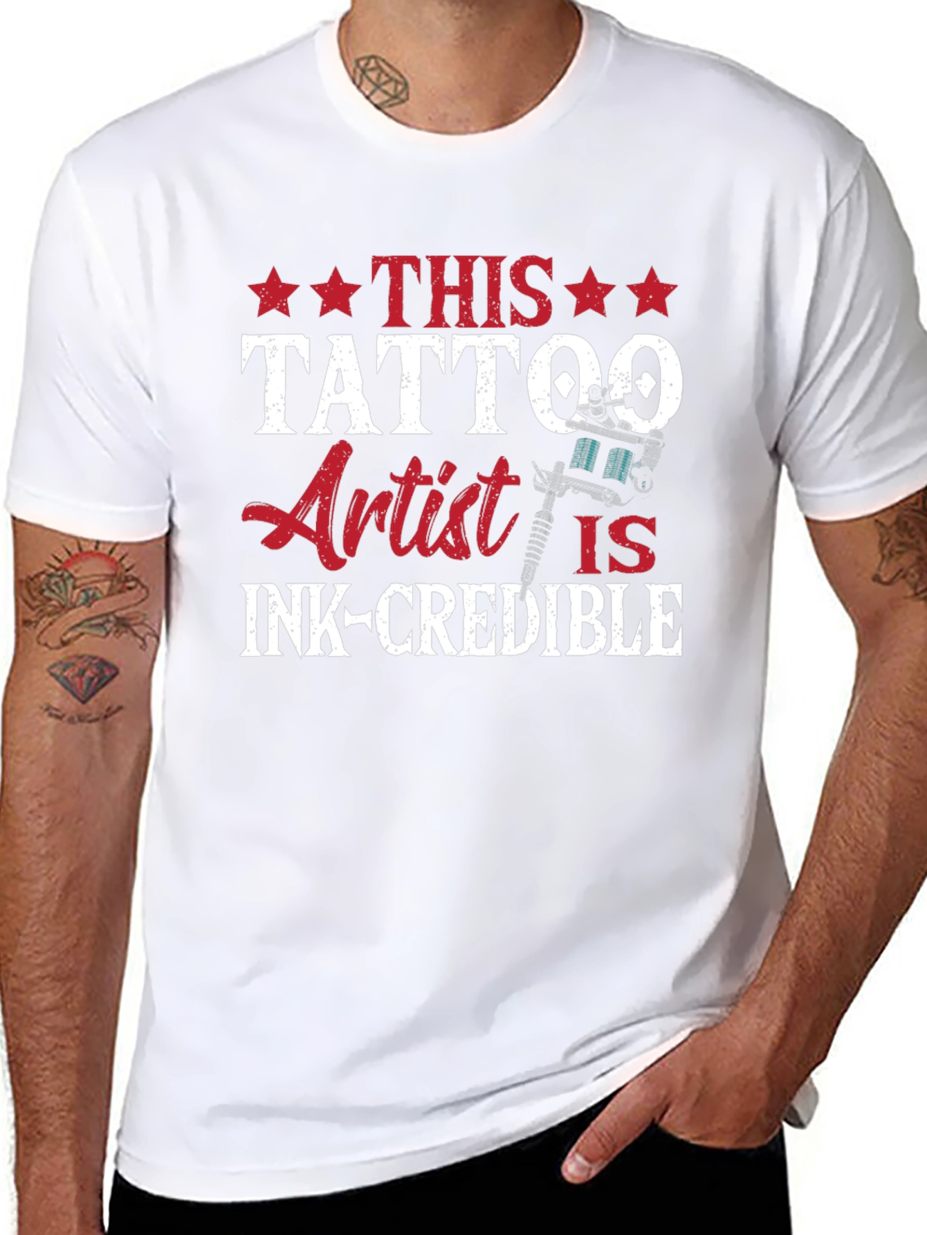 Tattoo Artist Ink-credible Graphic T-Shirt