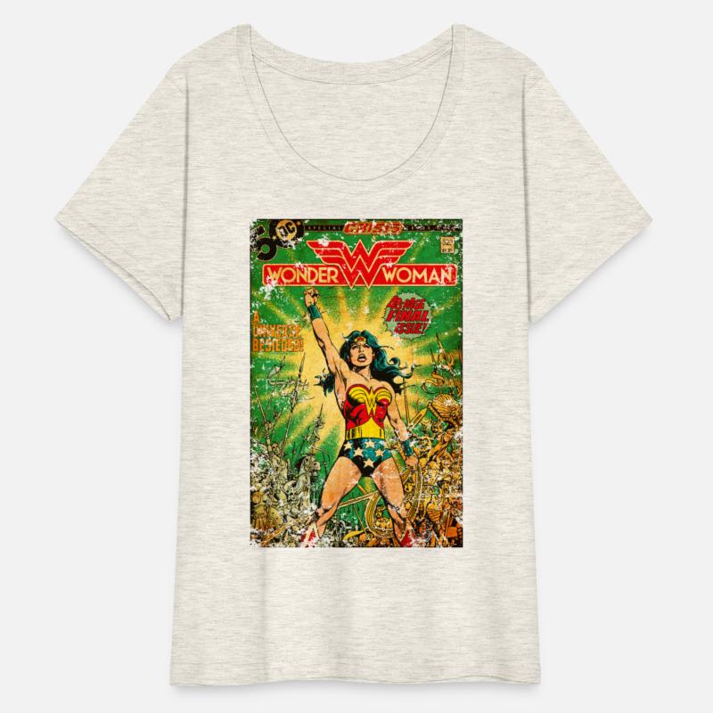 Wonder Woman Comic Cover Used Look