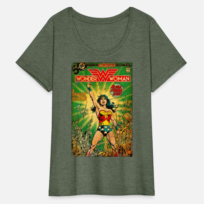Wonder Woman Comic Cover Used Look