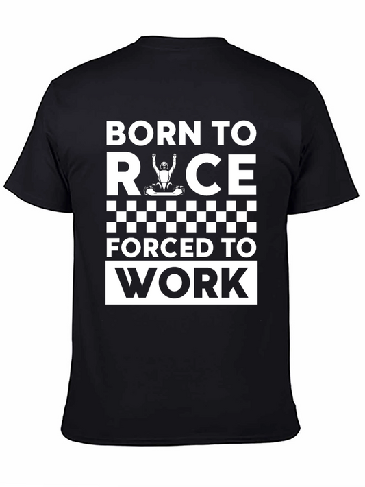 Born to Race T-Shirt - Racing Enthusiast Graphic Tee