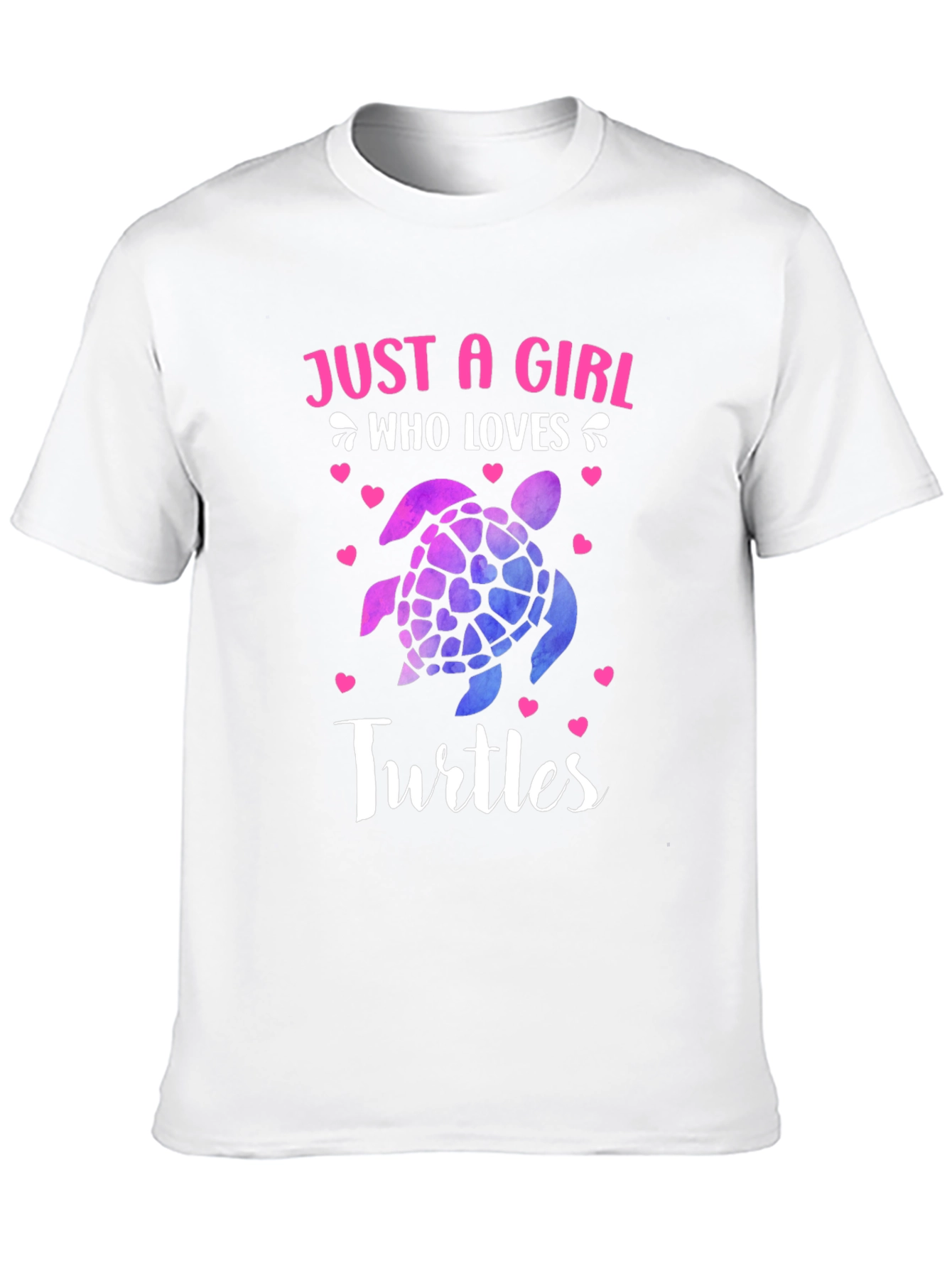 Just A Girl Who Loves Turtles T-Shirt