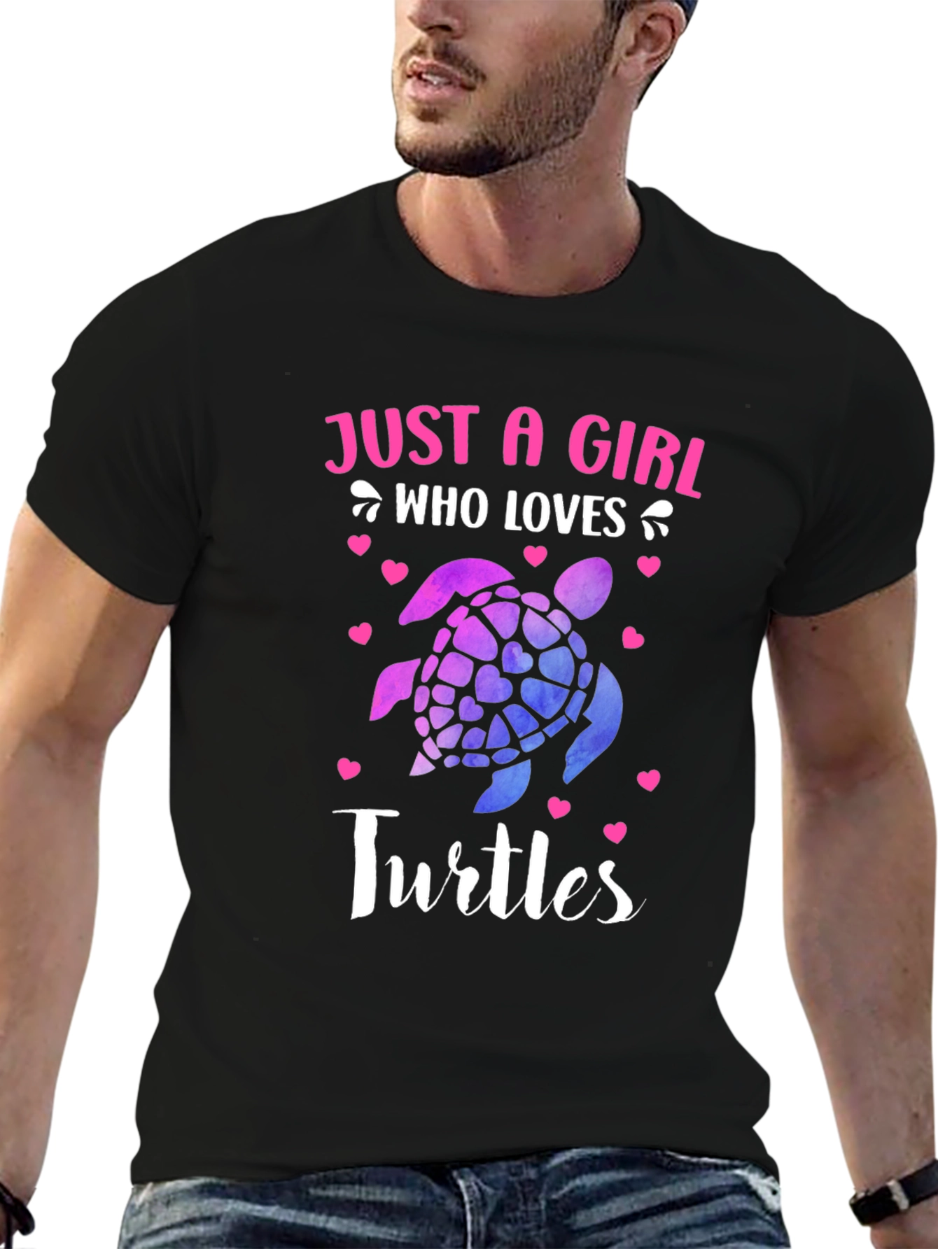 Just A Girl Who Loves Turtles T-Shirt