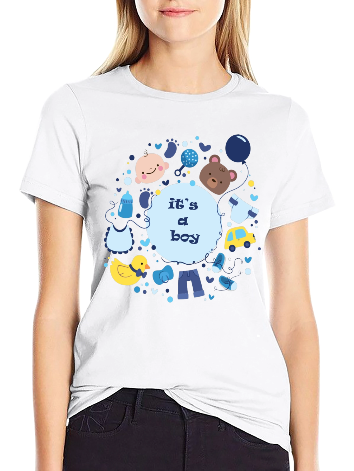 Its A Boy T-Shirt - Baby Shower Gift