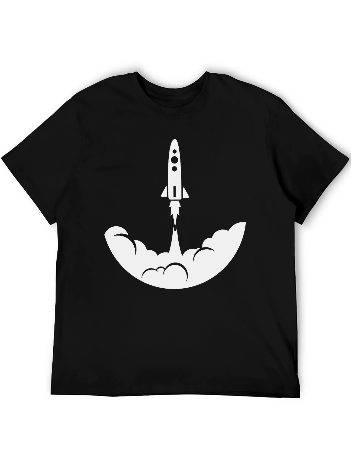 Rocket Launch Graphic Tee - Space Adventure Shirt