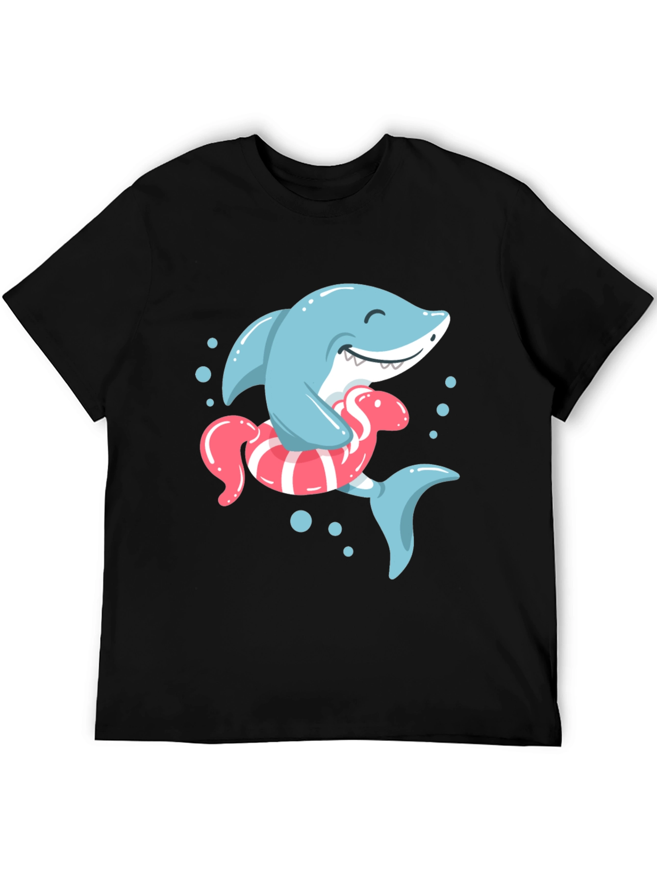 Cute Shark with Swim Ring T-Shirt