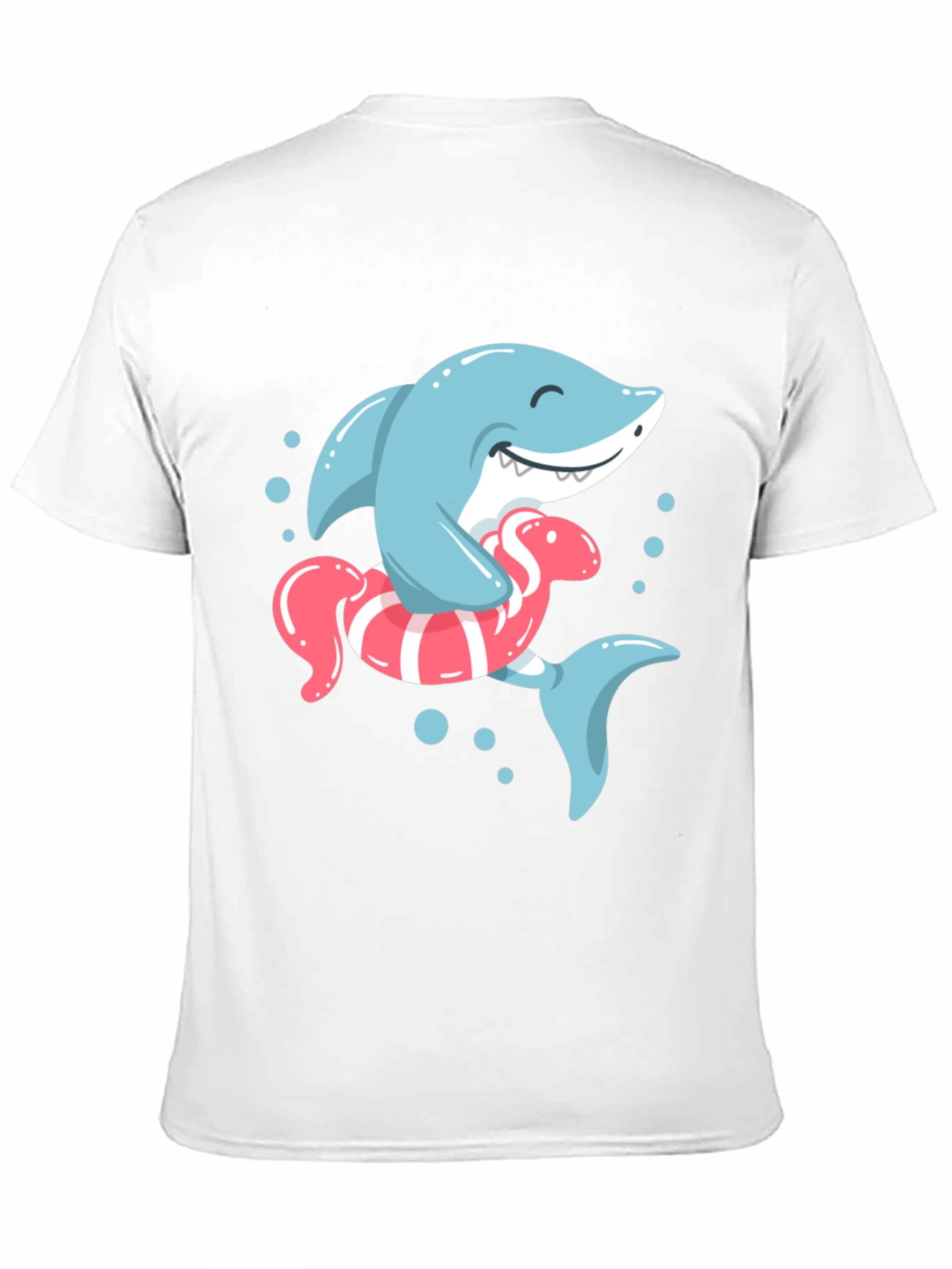 Cute Shark with Swim Ring T-Shirt