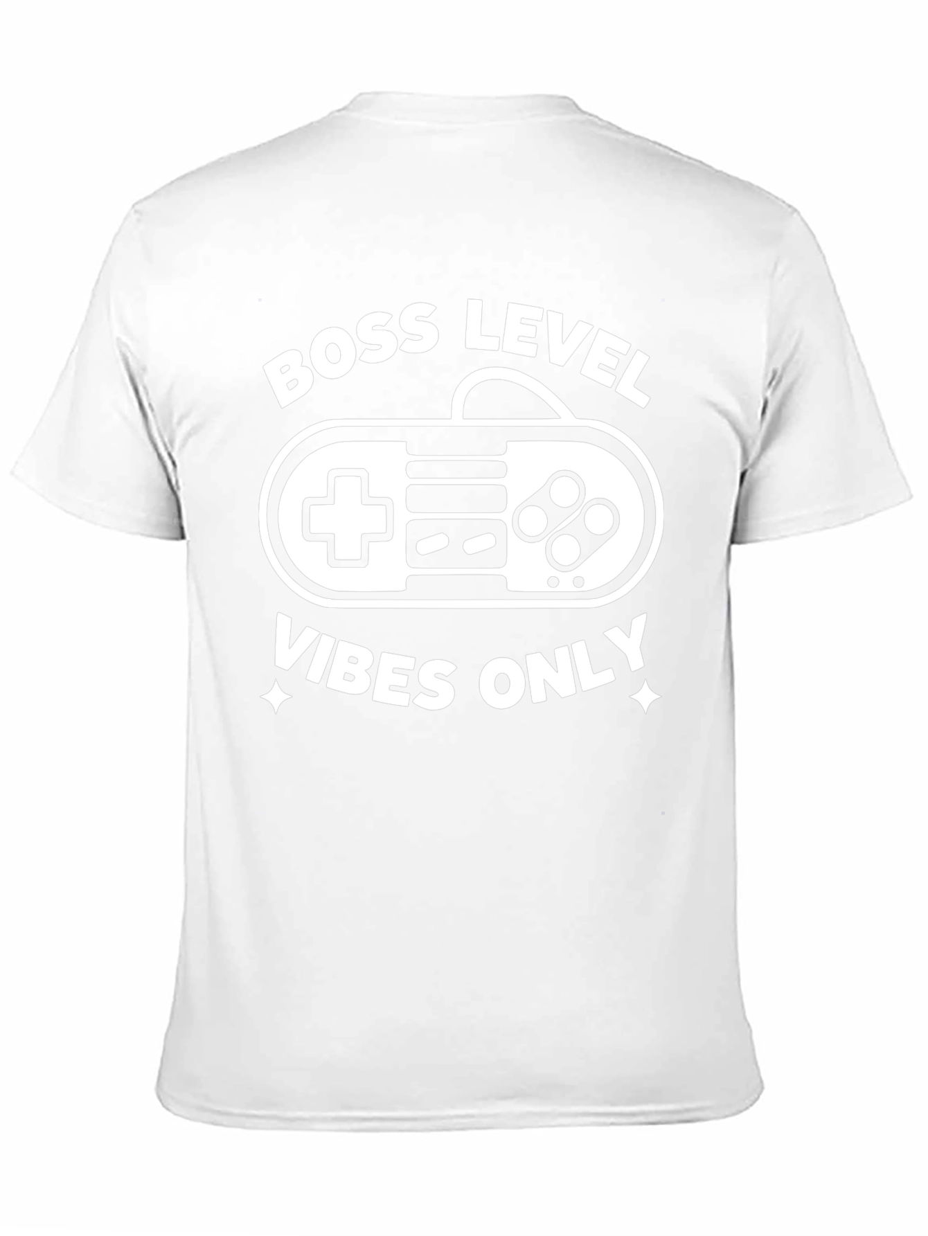 Boss Level Vibes Only Gamer T-Shirt