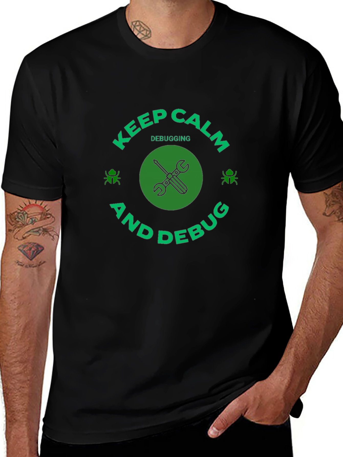 Keep Calm Debugging T-Shirt