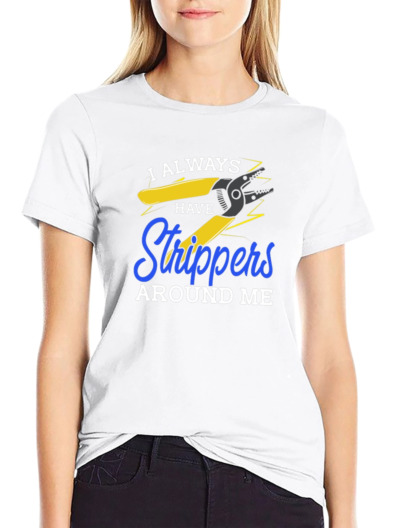 Funny Electrician Strippers T-Shirt