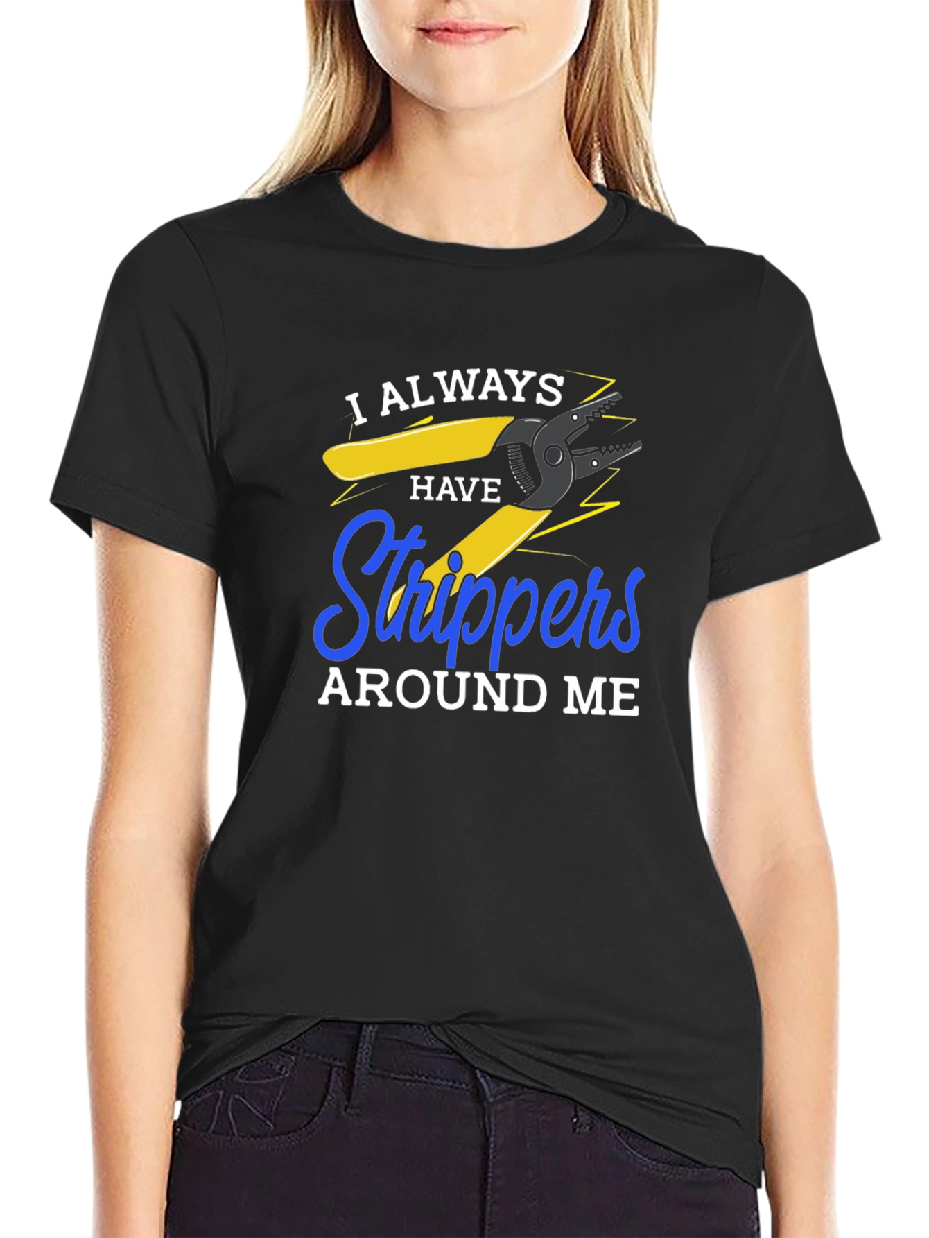 Funny Electrician Strippers T-Shirt