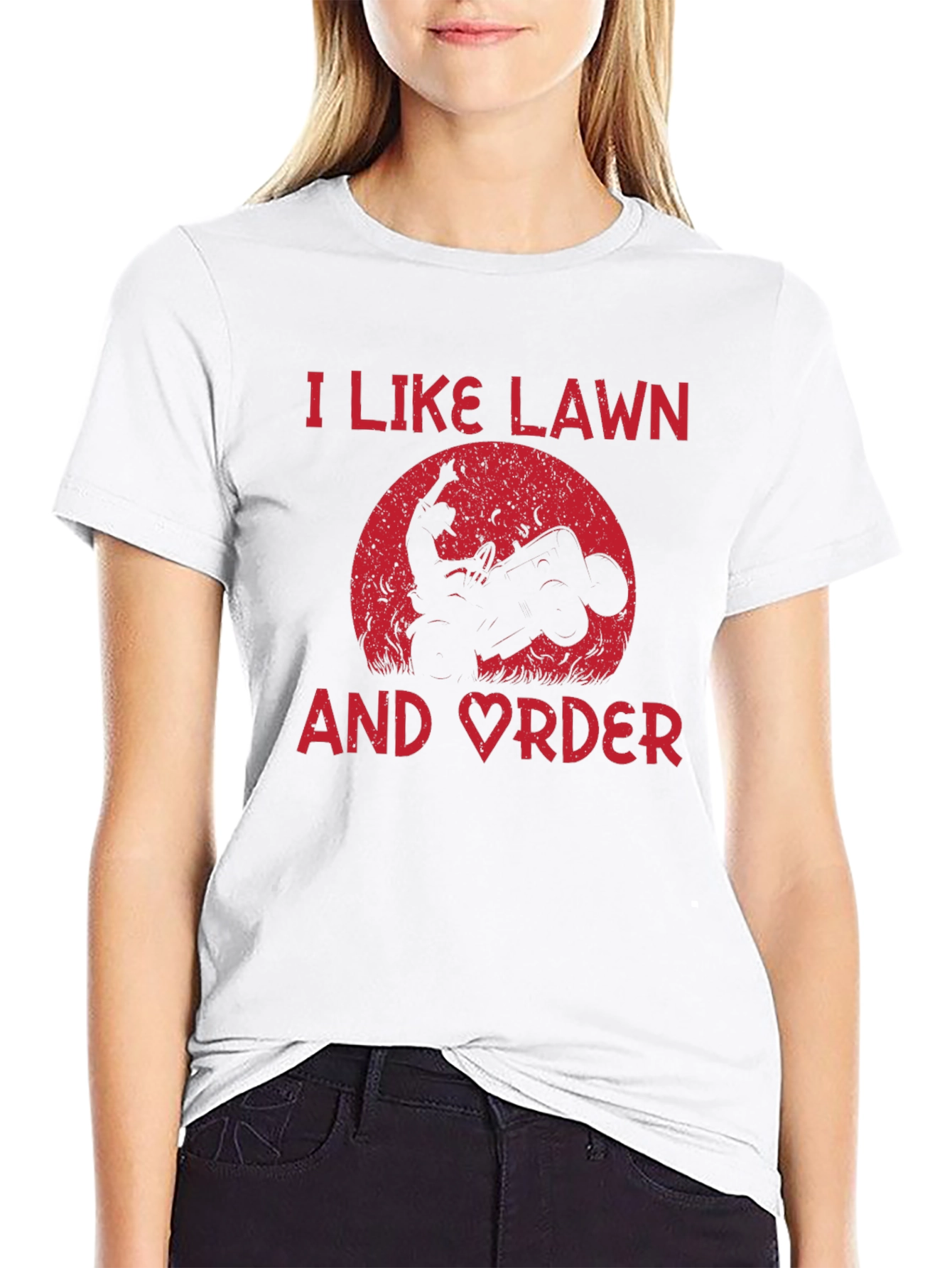 I Like Lawn And Order ATV T-Shirt