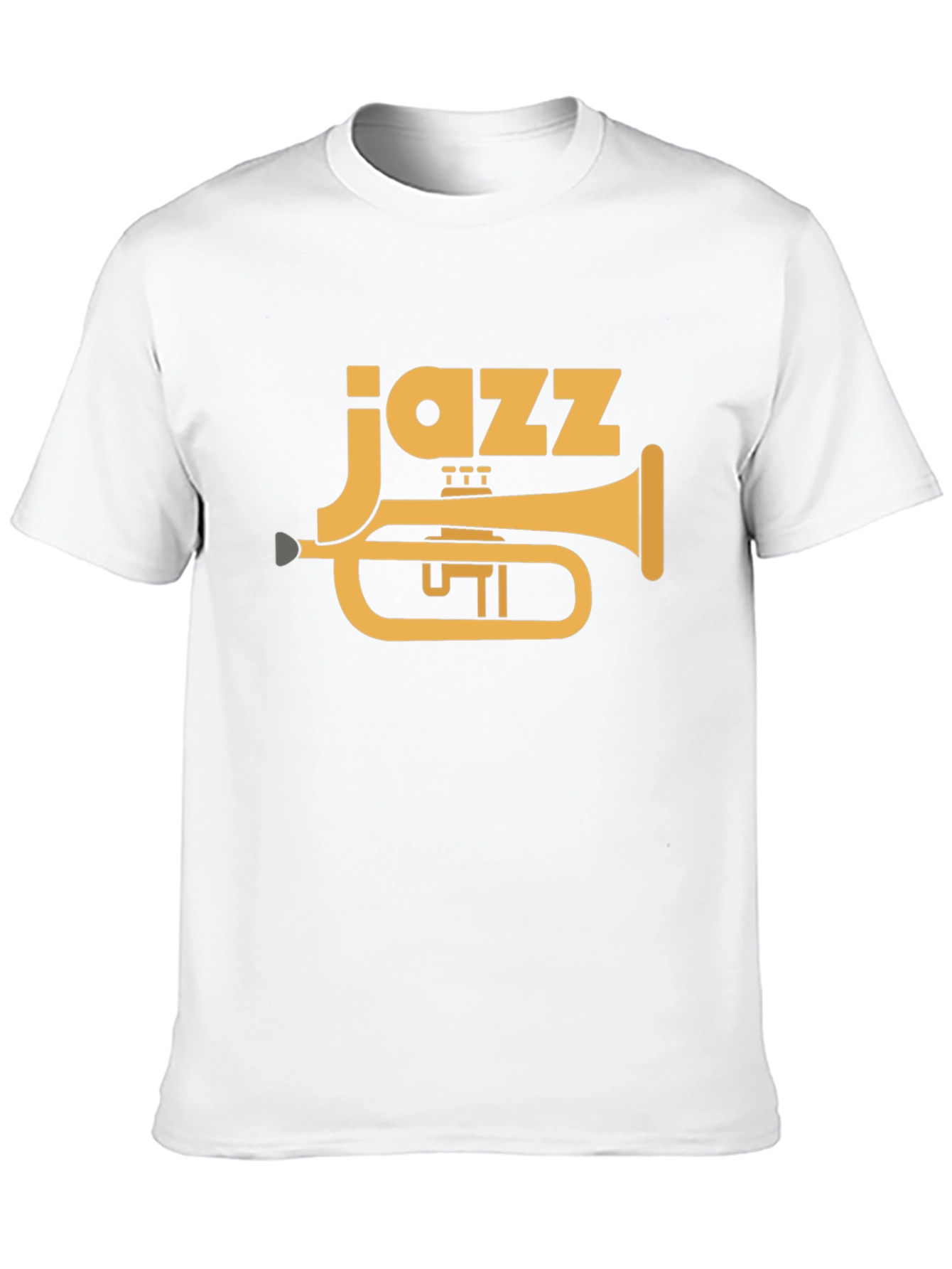 Jazz Trumpet Graphic Tee - Black